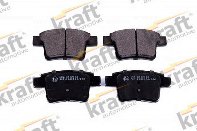 KRAFT AUTOMOTIVE 6012128 -  Комплект тормозных колодок, дисковый тормоз